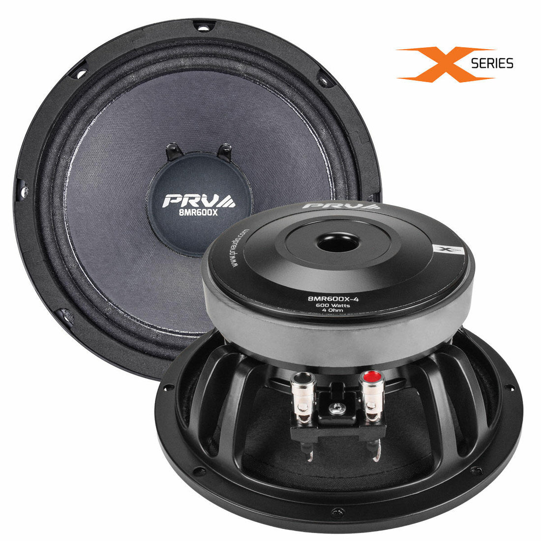 PRV Audio 8MR600X-4 8" MIDRANGE LOUDSPEAKER (Each) PRV Audio