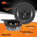 PRV Audio RS65-PRO 6.5 Full Range Car Speakers PRV Audio