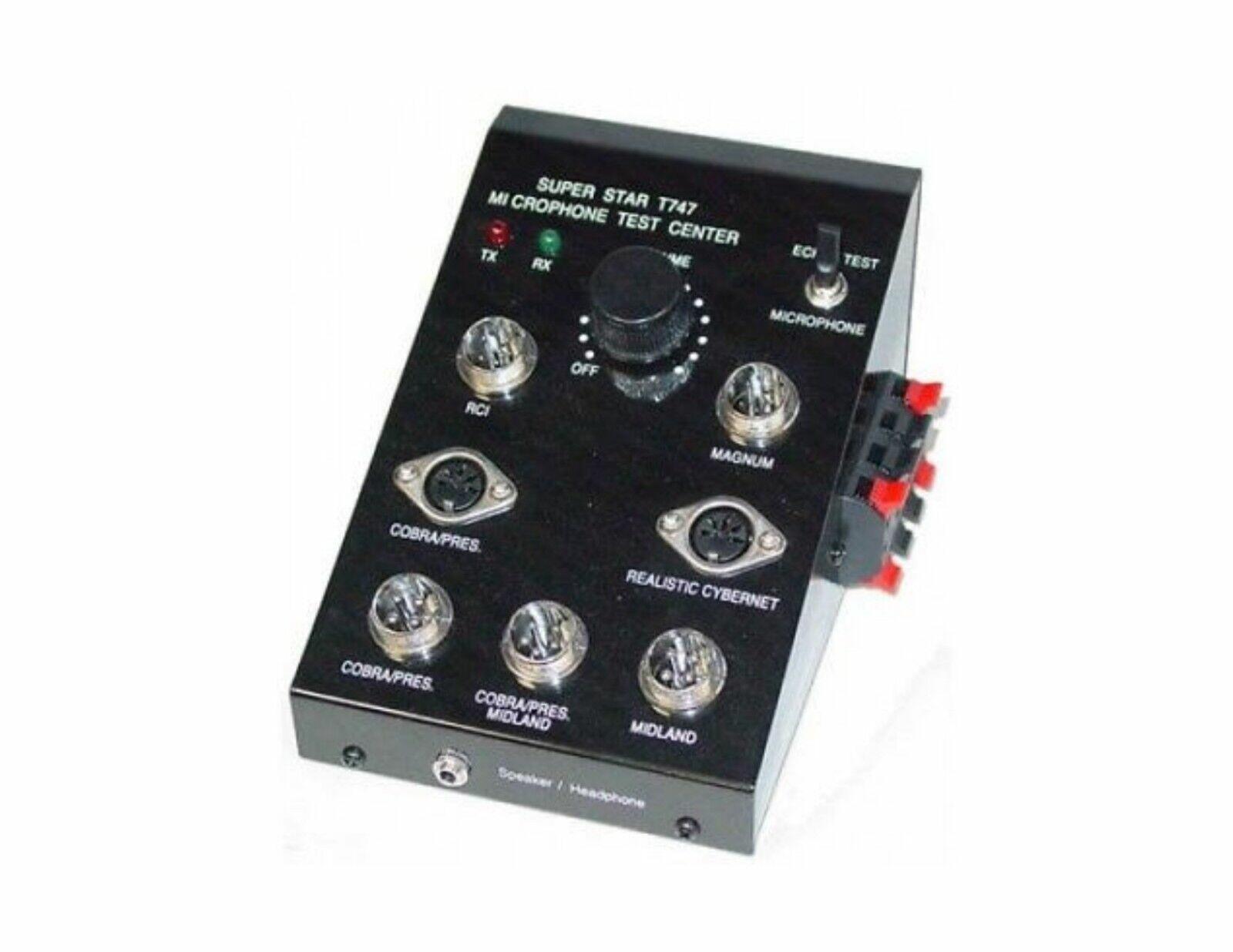 Workman Super Star T747  CB Radio Microphone Test Center Tester Bandit