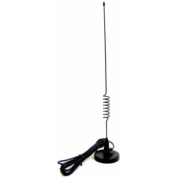 Hustler MC800M Cellular Mini Magnetic Mount Antenna With Mini Uhf Hustler