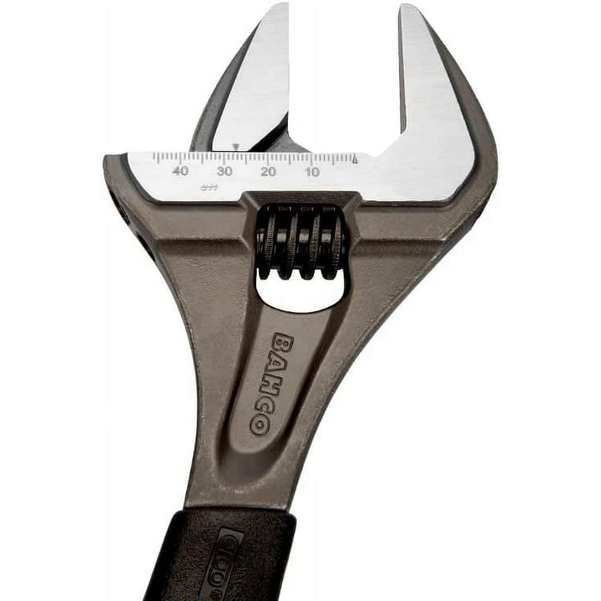 Bahco BAH9031RUS Bahco 8" Bigmouth ERGO™ Central Nut Wide Opening Adjustable Wrenches with Rubber Handle BAHCO