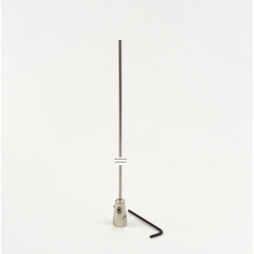 Larsen Q52 54-1/2" Tall 52-88 Mhz Tuneable 1/4 Wave Unity Antenna With 100 Diameter Stainless Steel Whip. Rated At 200 Watts. Larsen
