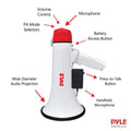 Pyle PMP40  40W Mini megaphone with Siren Pyle