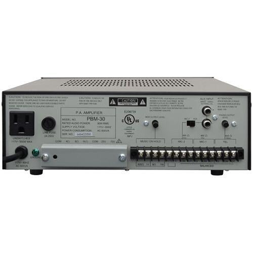 Speco PBM30 30 Watt Rms 110 Volt Ac Public Address Amplifier With 2 Microphone Inputs Speco
