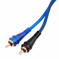 Audiopipe BMV-BLS-3 3FT Frosted RCA Audio Cable (BMV-BLS-3), 10-Pack (10 Individual Cables) Audiopipe
