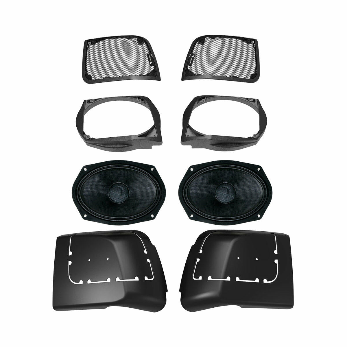 Diamond Audio MS694NEOLK 2014-2023 Harley Davidson Cut In Lid Kit with MS69NEO (4) Speakers - MS694NEOLK Diamond