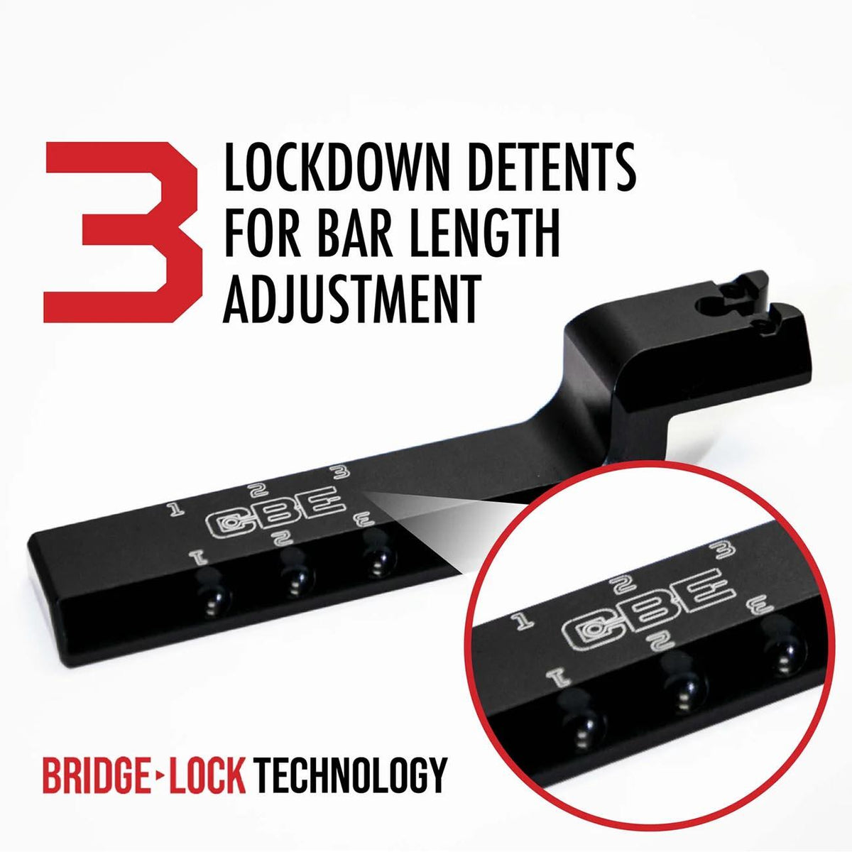 CBE CBEACBLD  Sights Bridge-Lock Sight Conversion Bar CBE