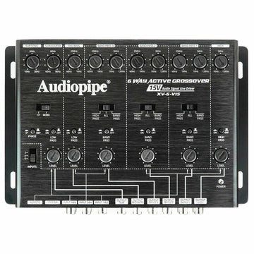 Audiopipe XV-6-V15 6-Way Active Crossover (XV-6-V15) Audiopipe