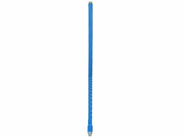 Firestik FS2-BL 2 Foot Heavy Duty 300 Watt Top Loaded 5/8 Wave Cb Antenna With 3/8"x24" Threaded Base In Bright Blue Firestik