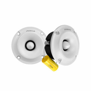PRV Audio TW400Ti-Nd-4 SLIM WHITE White Shallow Neodymium Tweeter (Pair)