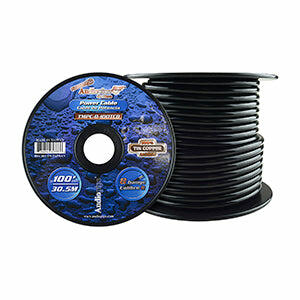 Audiopipe TMPC-8-100TCB Marine 8 Gauge Power Cable (TMPC-8-100TCB) Audiopipe