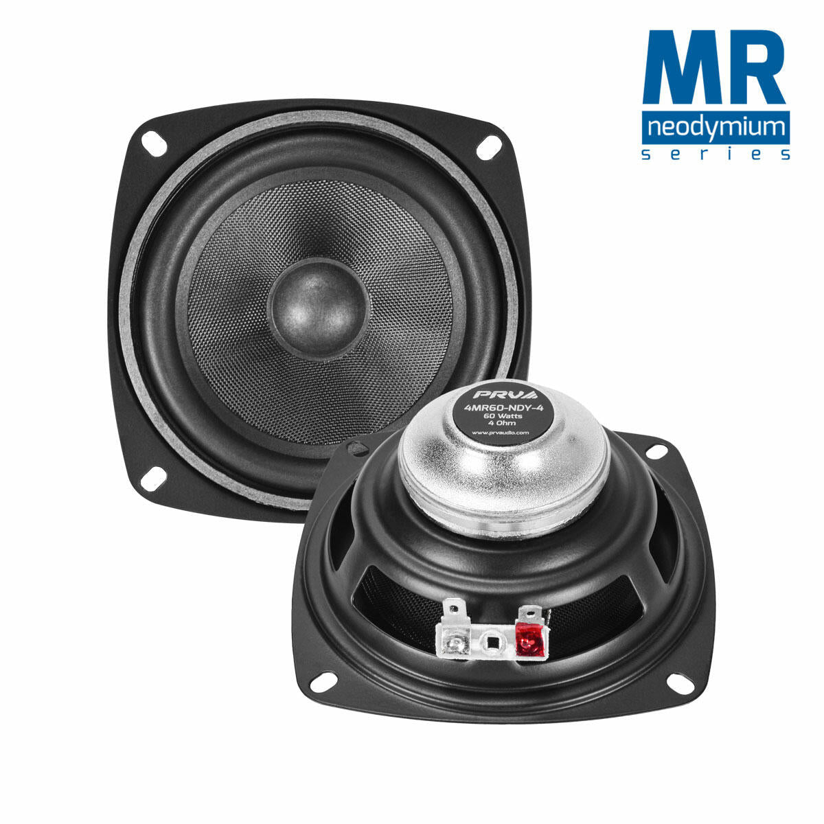 PRV Audio 4MR60-NDY-4 4" NEODYMIUM MIDRANGE LOUDSPEAKER (Each) PRV Audio