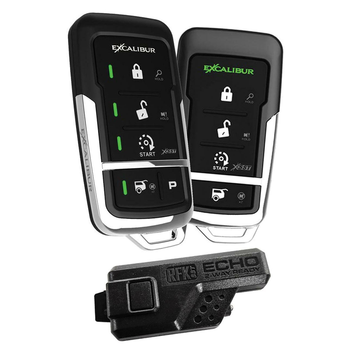 Excalibur Alarms RFK-42-SST MultiPurpose Remote Kit: 2-Way 5-Button RF Kit; 3000+ Feet Range Includes Antenna Excalibur Alarms