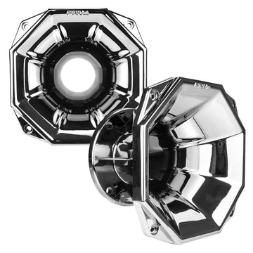 PRV Audio WGP14-50X CHROME 2" Exit Horns Waveguides  (Chrome) PRV Audio