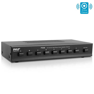 Pyle PSS8  8-Channel Stereo Speaker Selector Pyle