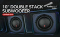 Audiopipe TXX-BDC-II-10 10 Double Stack Composite Cone Subwoofer (TXX-BDC-II-10) Audiopipe
