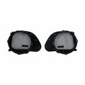 Diamond Audio DHDRG13 1998-2013 Harley Davidson Road Glide Fairing Grills W/Diamond Logo (Pair) - DHDRG13 Diamond