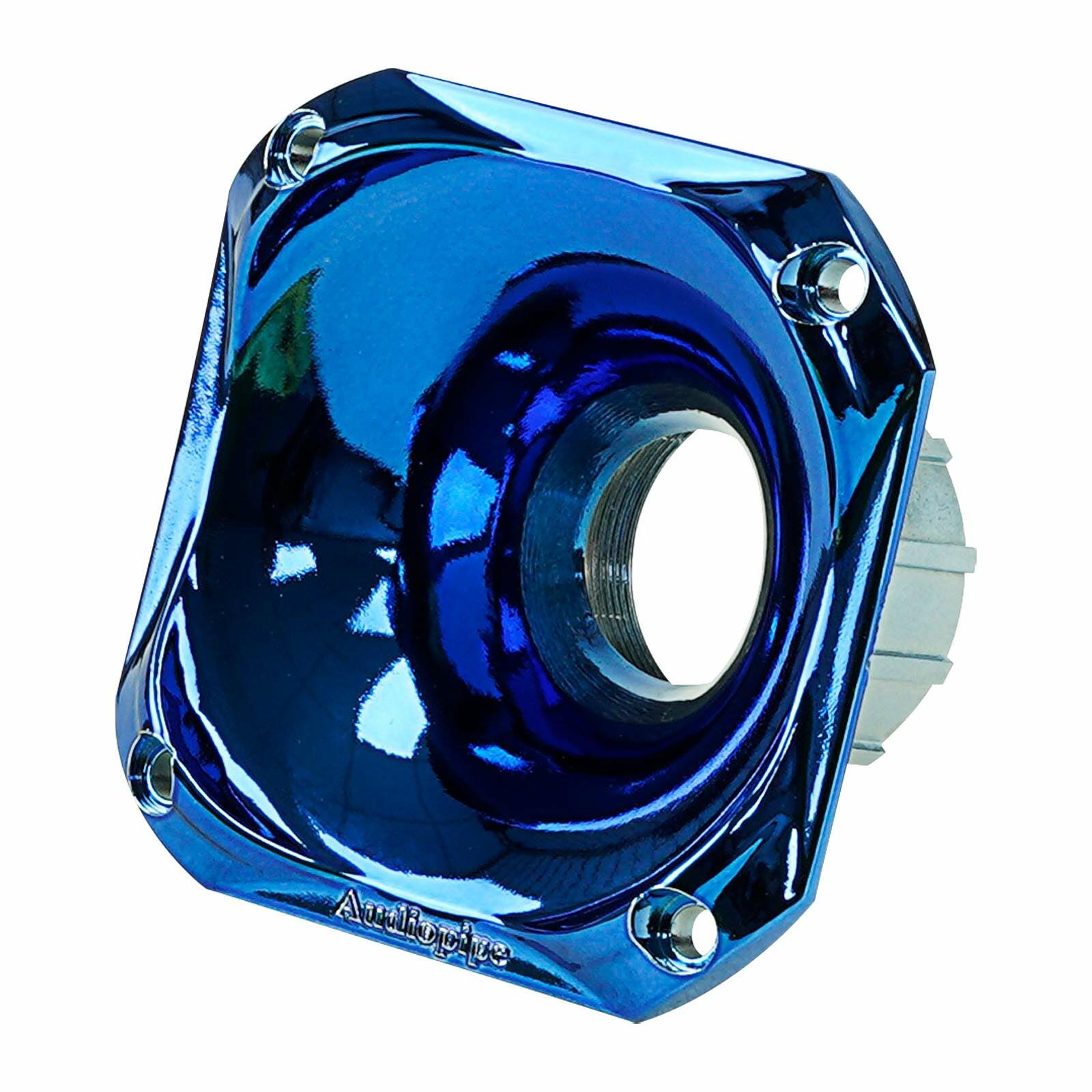 Audiopipe APH-3535-BLU Eye Candy Colors High Frequency Horn (APH-3535-BLU) (Each) Audiopipe