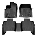 Smartliner SA0593/B0593 Smartliner Floor Liners Front/2nd Row 2022–2025 Toyota Tundra Crewmax Cab (Black) SMARTLINER