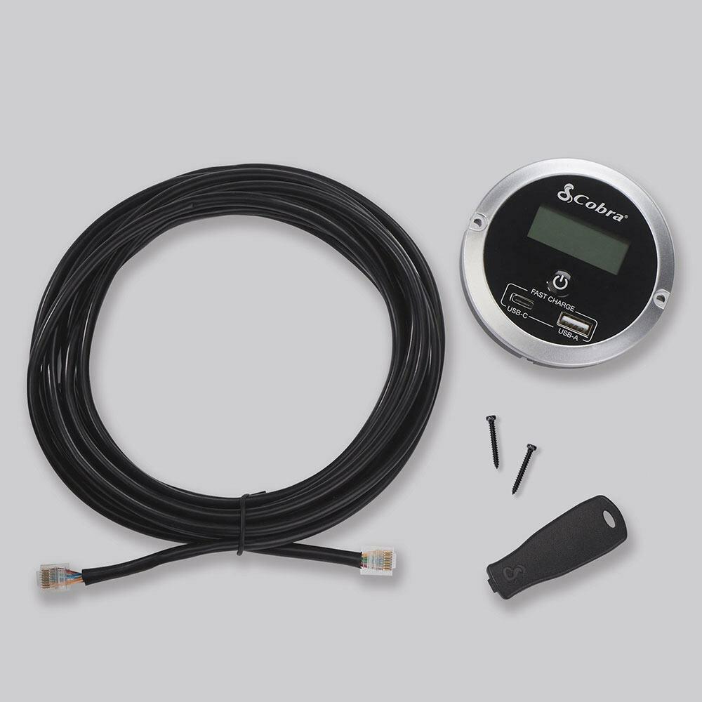 Cobra CPIALCDG2 Remote On/off With  2 Usb Quick Charge Ports For Cpi400psw, Cpi500w, Cpi1500w, Cpi2500w & Cpi3000w Manufactured In Vietnam Cobra