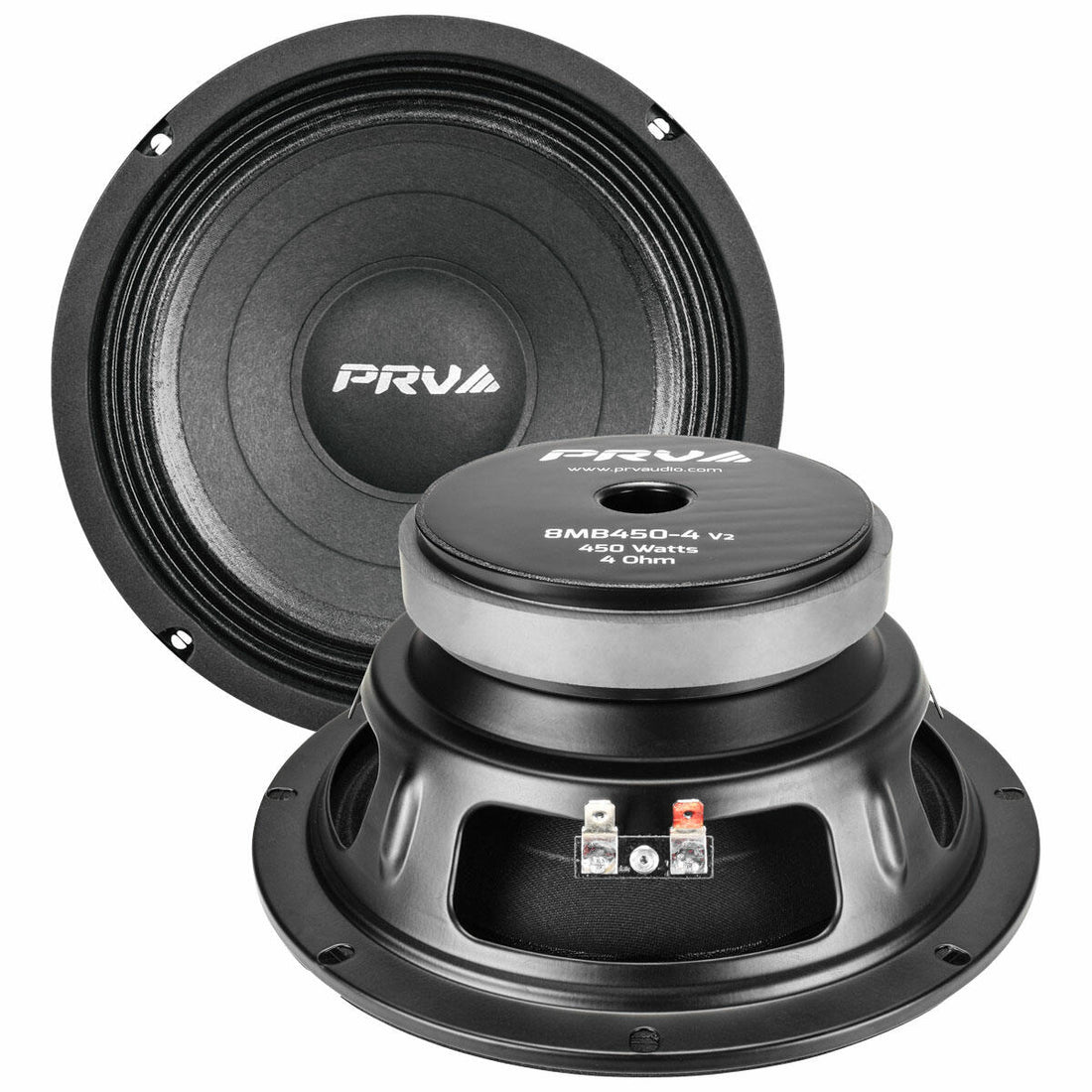 PRV Audio 8MB450-4 v2 8" MIDBASS LOUDSPEAKER (Each) PRV Audio