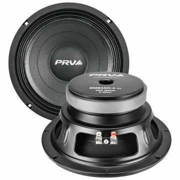 PRV Audio 8MB450-4 v2 8" MIDBASS LOUDSPEAKER (Each)