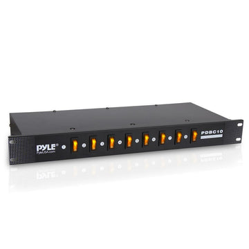 Pyle PDBC10  8-Outlet Rack Mount Power Supply Center Pyle