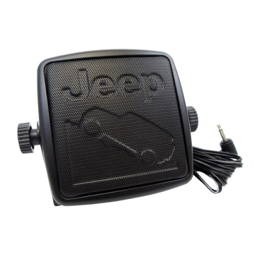 Mopar JPCBSJI  Jeep Official Licensed  2-3/4" -  8ohm 6 Watt Wedge Design Extension Speaker With Mounting Bracket, 6 Foot Cord & 3.5mm Plug Misc