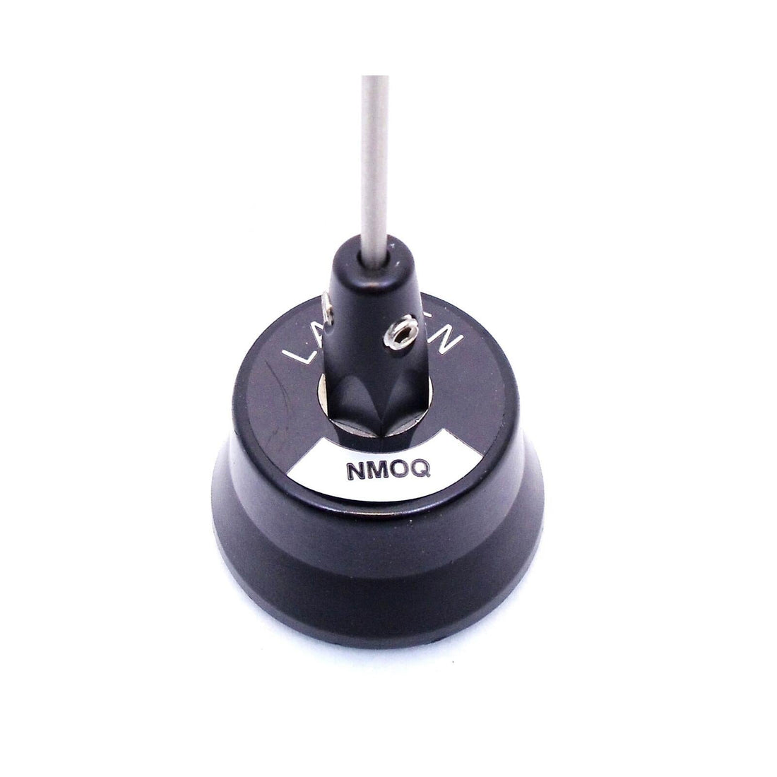 Larsen NMOQ 136-512 Mhz Unity Gain Antenna With Black Coil & .070 Diameter Chrome Whip Larsen