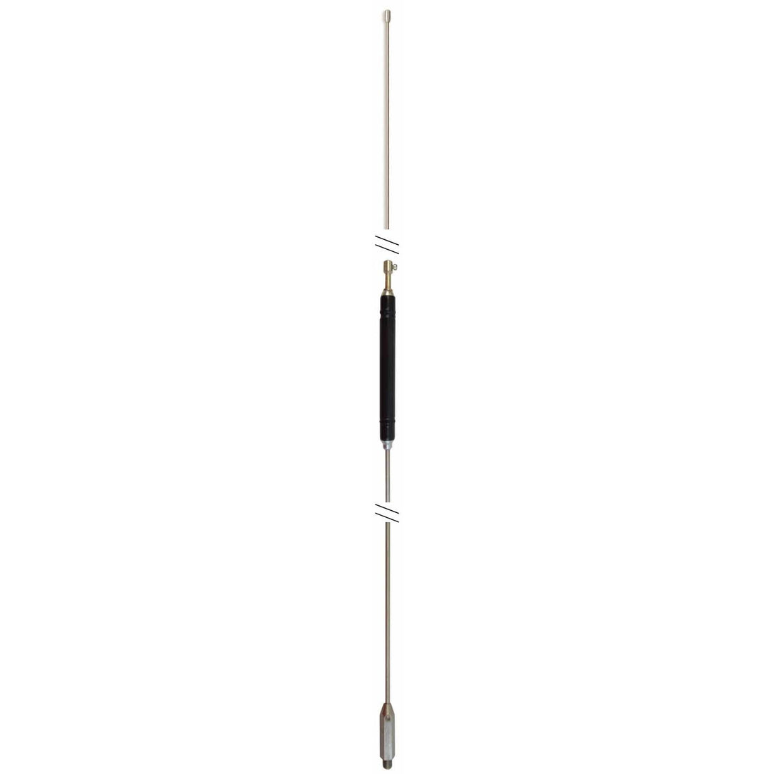 Hustler HQ27MAGNUM Hq27-magnum Black Heavy Duty 55" Tall Center Load CB Antenna With 3/8 -24 Threaded Base Hustler