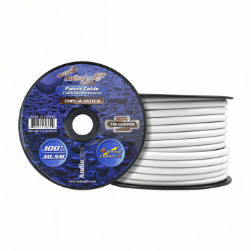 Audiopipe TMPC-4-100TCW Marine 4 Gauge Power Cable (TMPC-4-100TCW) Audiopipe