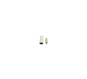 Twinpoint HDQDS Workman - Heavy Duty 3/8"x24" Threaded Antenna Quick Disconnect With Internal Locking Pin Twinpoint