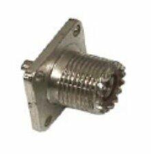 Workman LT-34 UHF SO-239 Female 4-Hole Chassis Coax Connector Bandit