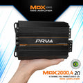PRV Audio MDX2000.4 2 Ohm Mini 4 Channel Full Range Amplifier PRV Audio