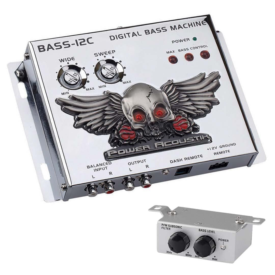 Power Acoustik BASS-12C Power Acustik Digital Bass Reconstruction Processor Power Acoustik