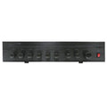 Speco PMM60A 60 Watt Rms 110 Volt Ac Public Address Amplifier Mixer With 6 Microphone Inputs/aux/auto Mute. Speco