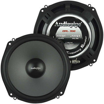 Audiopipe CPL700  Shallow Mount 7” Low Mid Frequency Speaker (Pair) Audiopipe