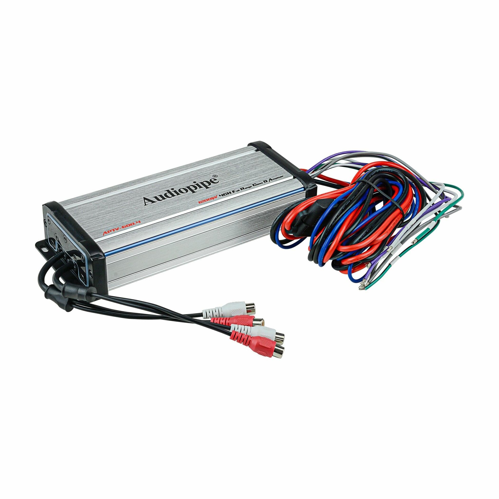 Audiopipe APTV-600.4 APTV-600.4 Full Range Class D Amplifier Audiopipe