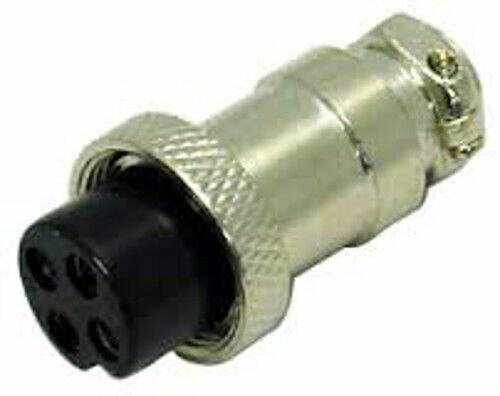 Workman C-4 4-Pin Female Microphone Plug Bandit