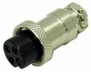 Workman C-4 4-Pin Female Microphone Plug Bandit
