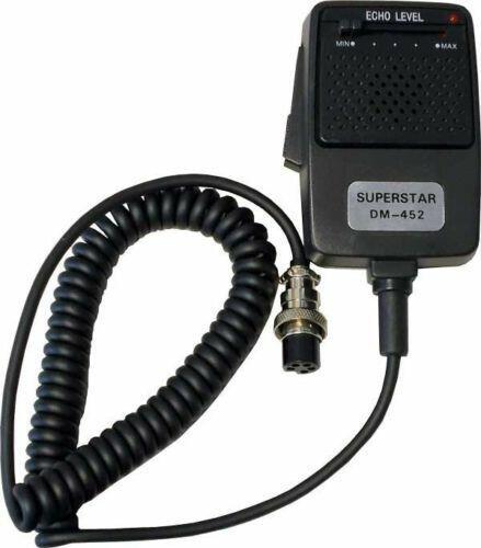 WORKMAN SUPERSTAR DM-452 CB Radio Echo Power Microphone 4 Pin Bandit