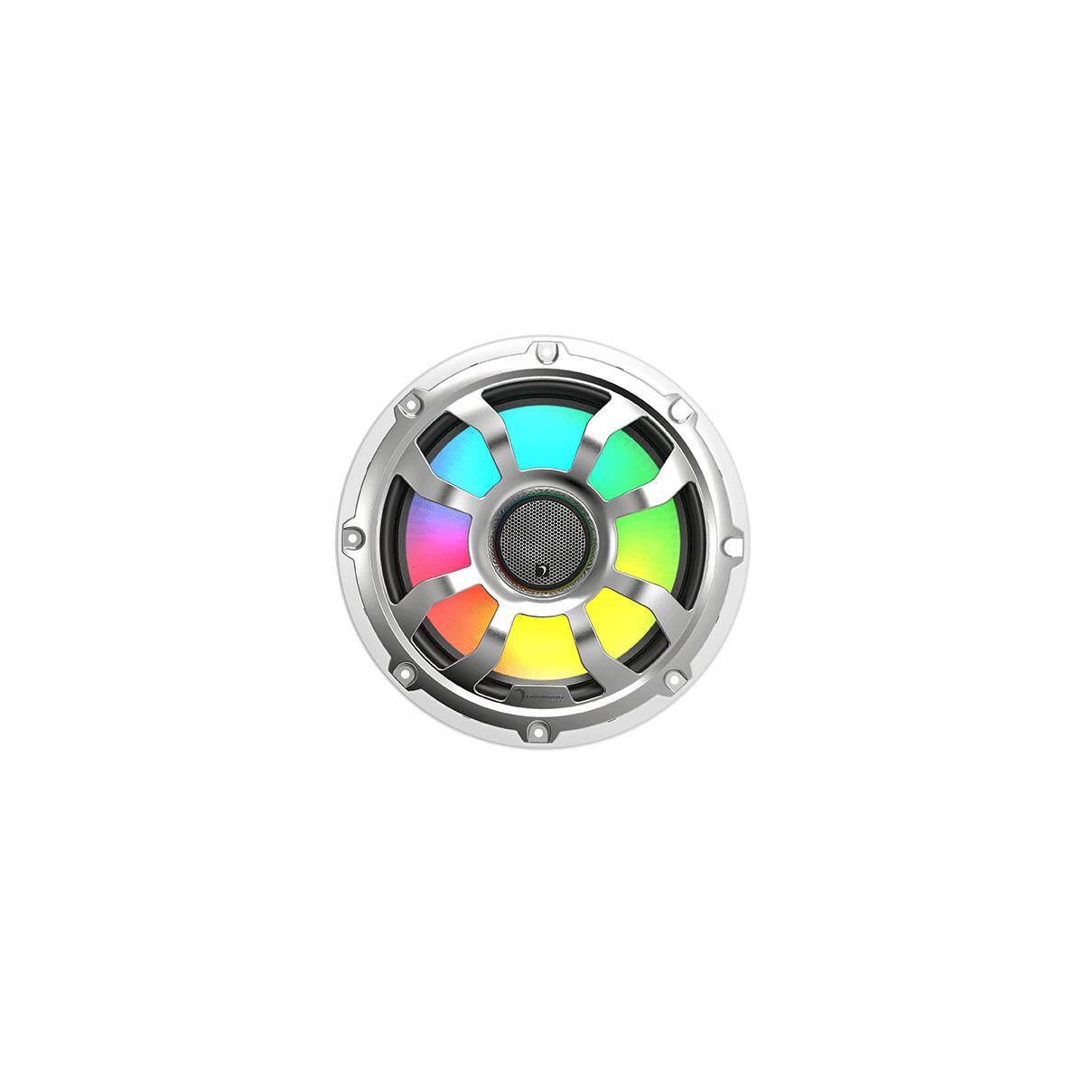 Diamond Audio HXM10F4 10" HXMF Series 2-Way Marine Speaker w/Titanium Dome Tweeter (4) - HXM10F4 Diamond