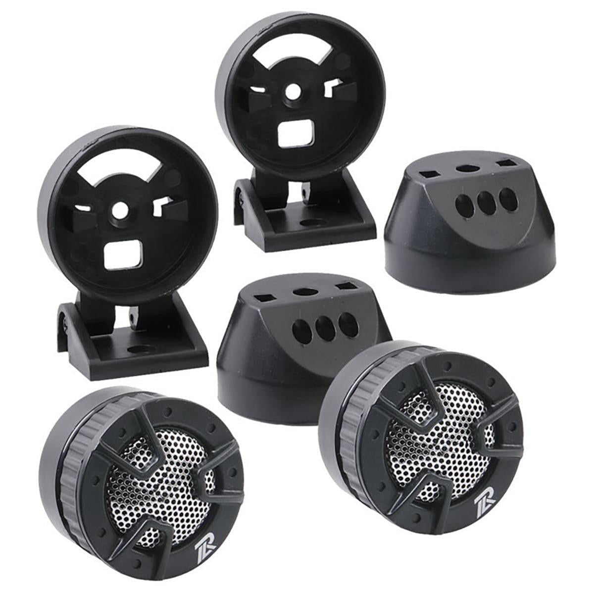 Power Acoustik NB-4  1" Piezo Tweeters (Pair) 250 Watts Max 4-Way Mount Power Acoustik