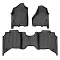 Smartliner SA0450/B0450 Smartliner Floor Liners Front/2nd Row 2019–2025 RAM 2500/3500 Crew Cab (Black) SMARTLINER