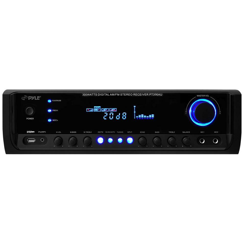 Pyle PT390AU  Home AM/FM Stereo Receiver System Pyle