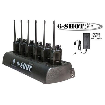 Klein Electronics - 6SHOTSLIM - Klein - 6shotslim 6-shot Slim 6-unit Battery Charger (pods Sold...