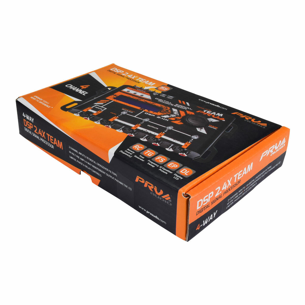 PRV Audio DSP 2.4X TEAM 4 Channel Digital Signal Processor PRV Audio