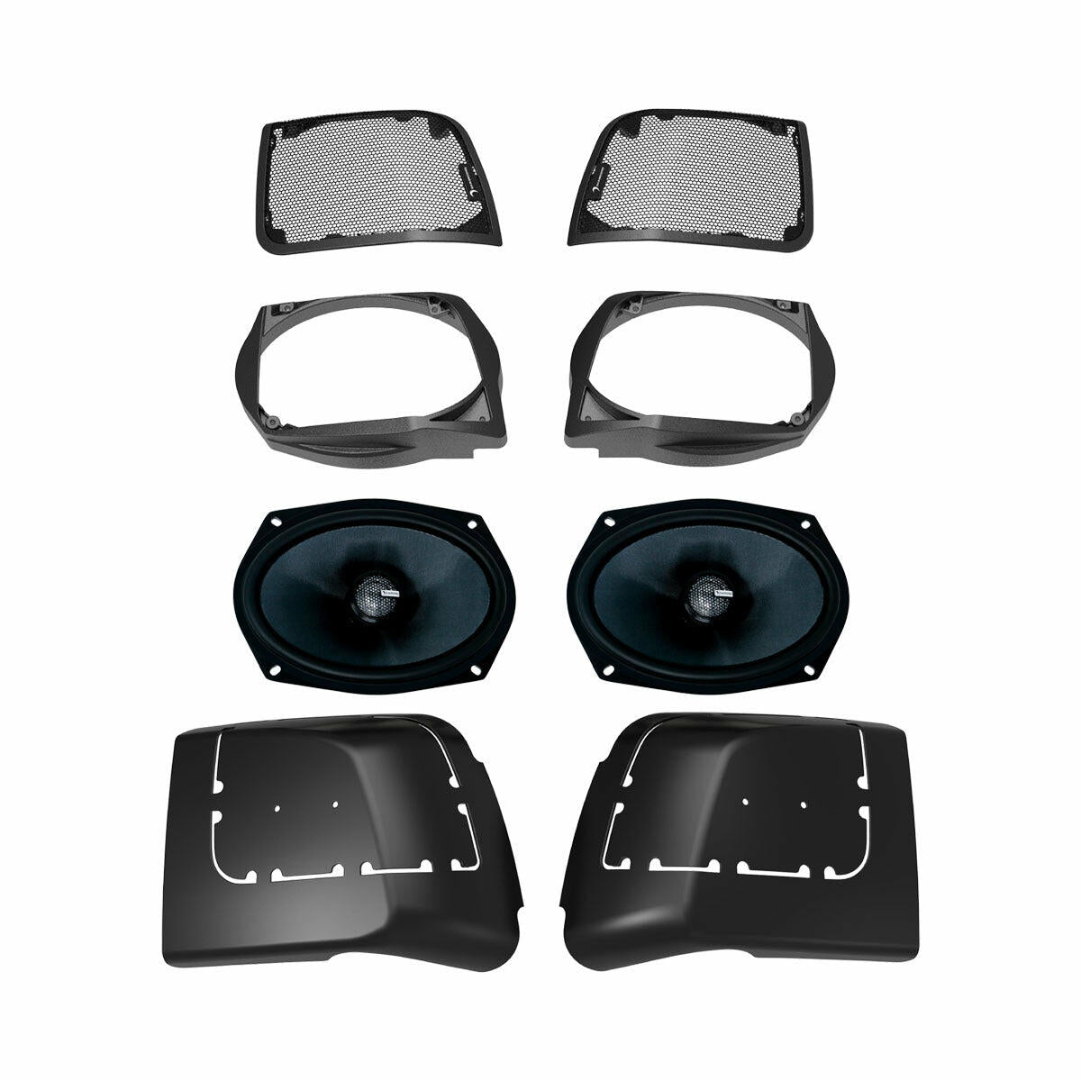 Diamond Audio MSMS694LK 2014-2023 Harley Davidson Cut In Lid Kit with MS69CX (4) Speaker - MSMS694LK Diamond