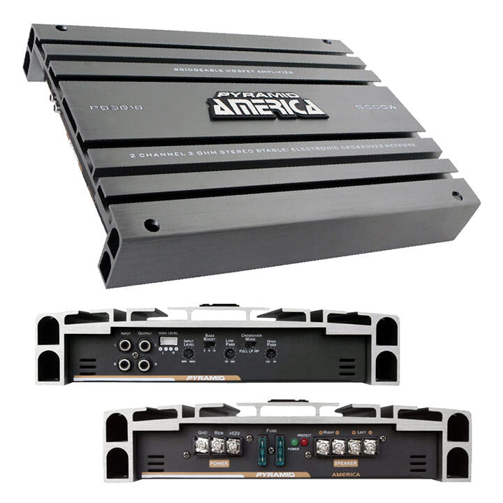 Pyramid PB3818  2CH Ampflier 5000W MAX Pyramid