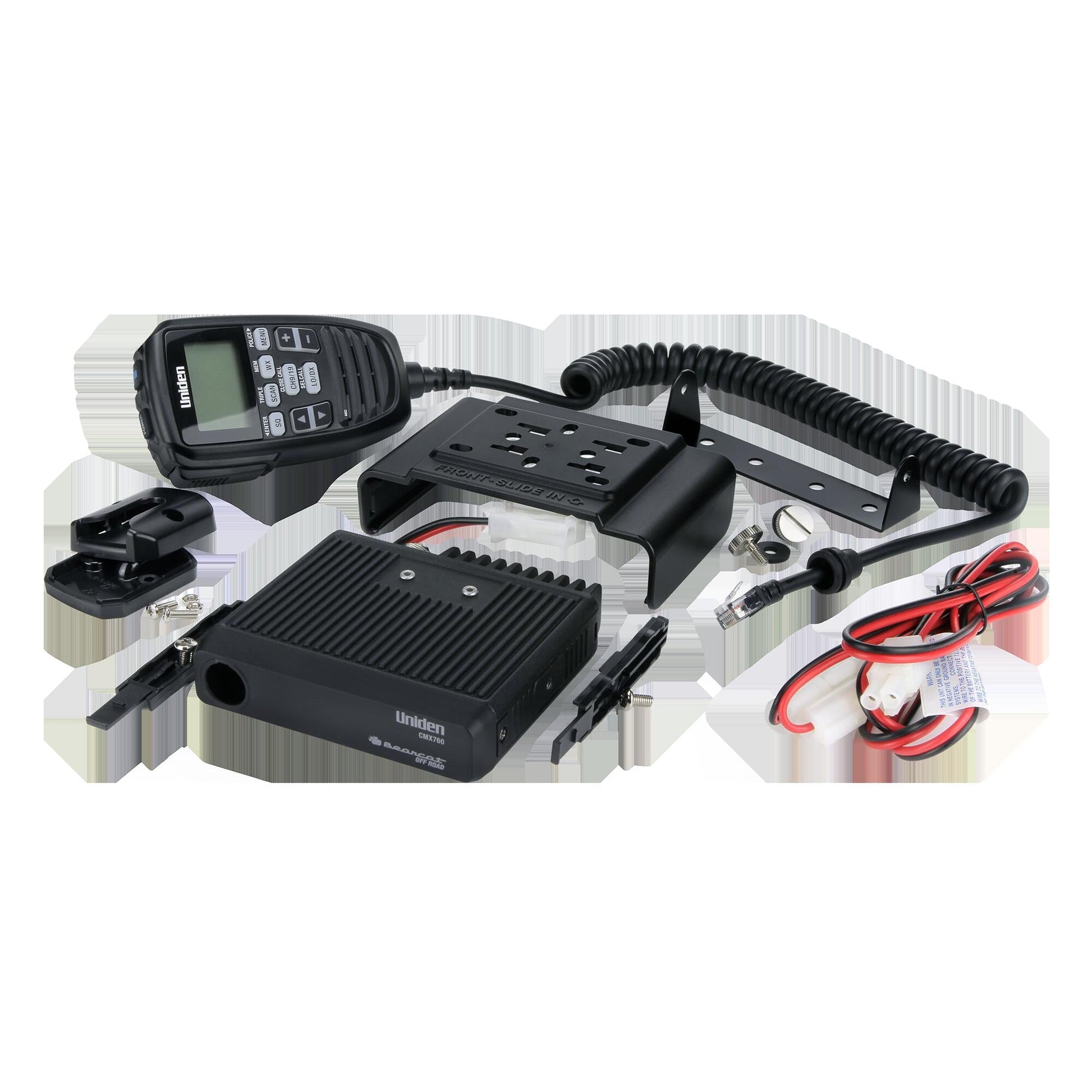 Uniden CMX760 Bearcat - Cmx760 Remote Mount Ultra Compact 40 Channel Off Road Professional CB Radio With Weather + Alert, Scan, Local/dx, Ch 9/19 Uniden